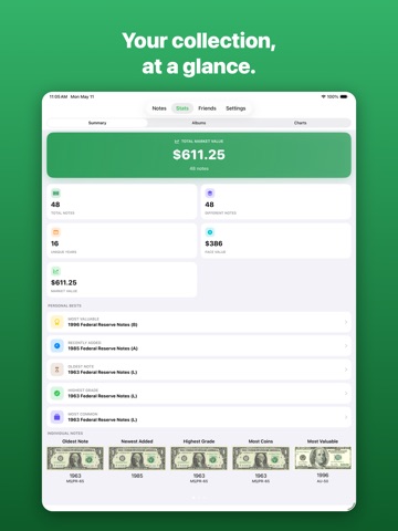LuckyNote: Banknote Collecting iPad screenshot
