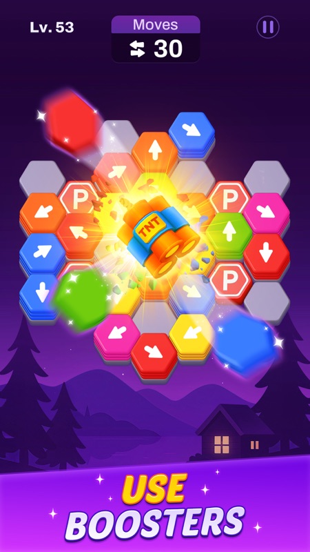 Hexout - Color Hexa Puzzle screenshot 4