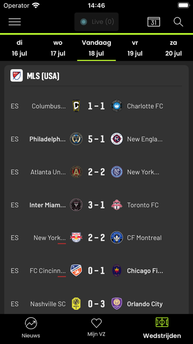Voetbalzone - Nieuws & Stats Screenshot 3 - AppWisp.com Voetbalzone - Nieuws & Stats Screenshot 3 - AppWisp.com