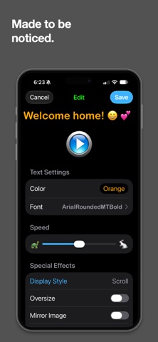 App screenshot