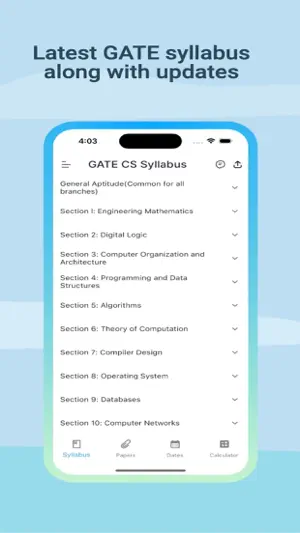 iStudy App - Syllabus & Papers screenshot 1