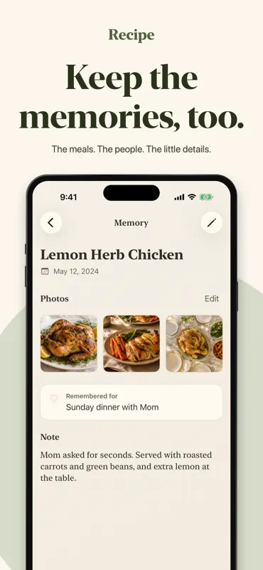 Recipe: A Personal Cookbook screenshot 3 of 4