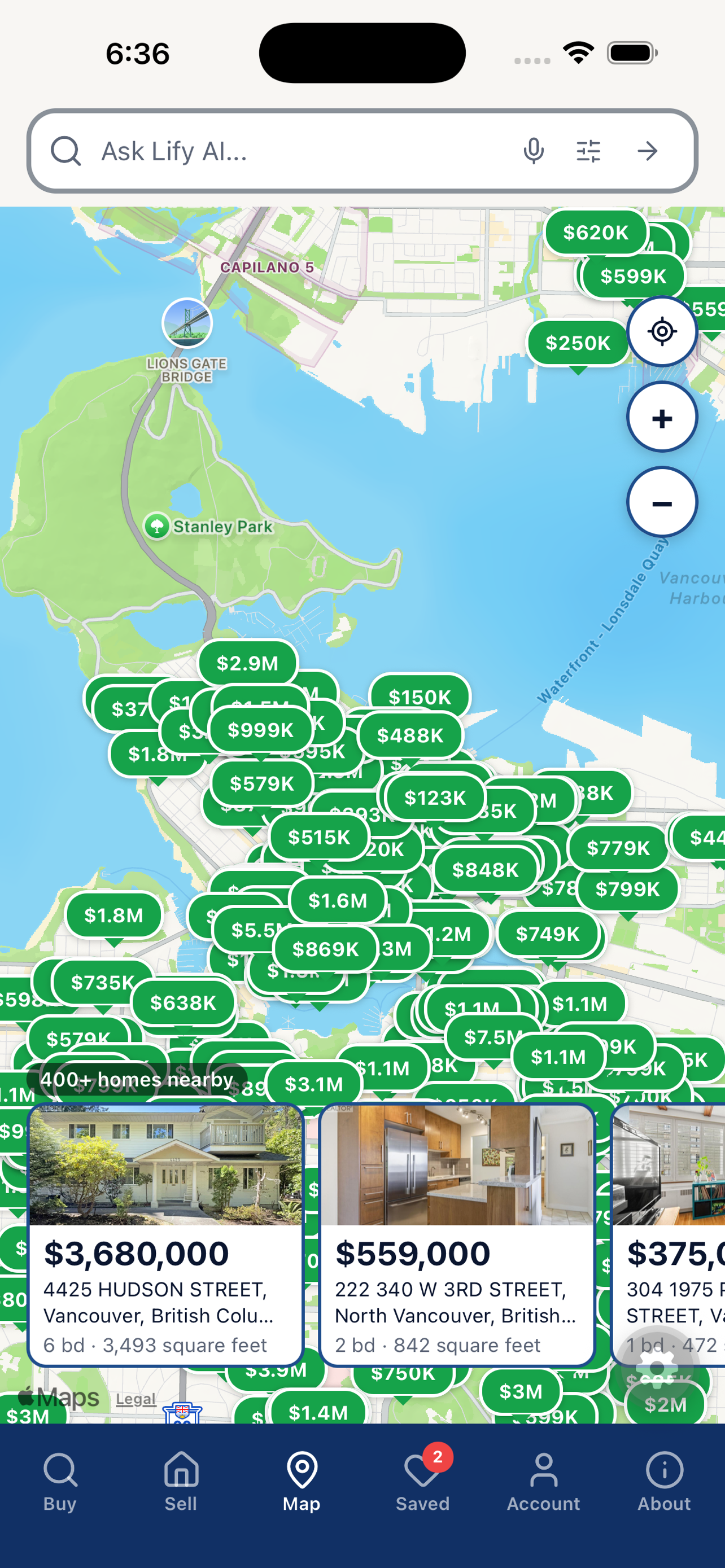 Lify.ca - Real Estate Canada screenshot 2