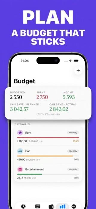 Pouch: Budget Expense Tracker Screenshot 5 of 5