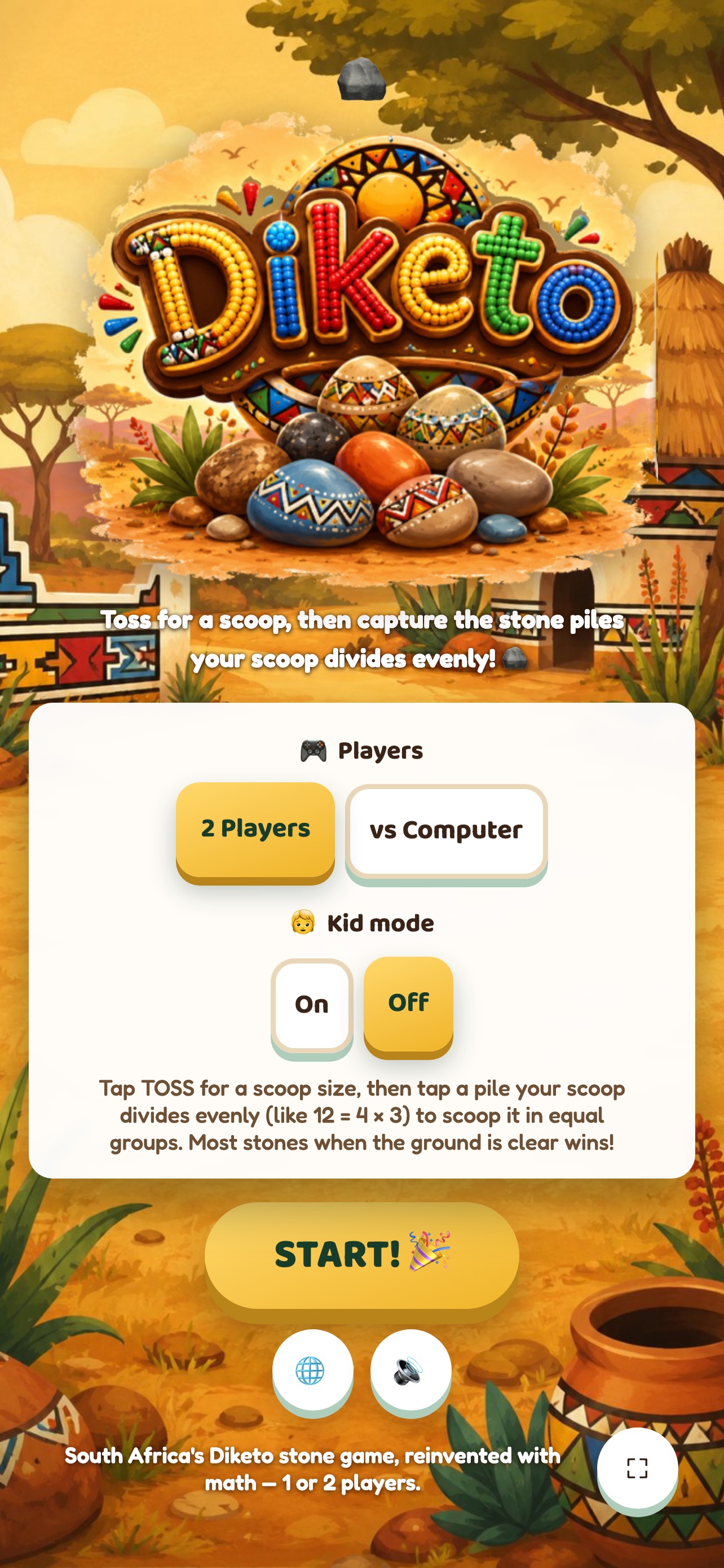 Screenshot 1 of Diketo: Math Stones