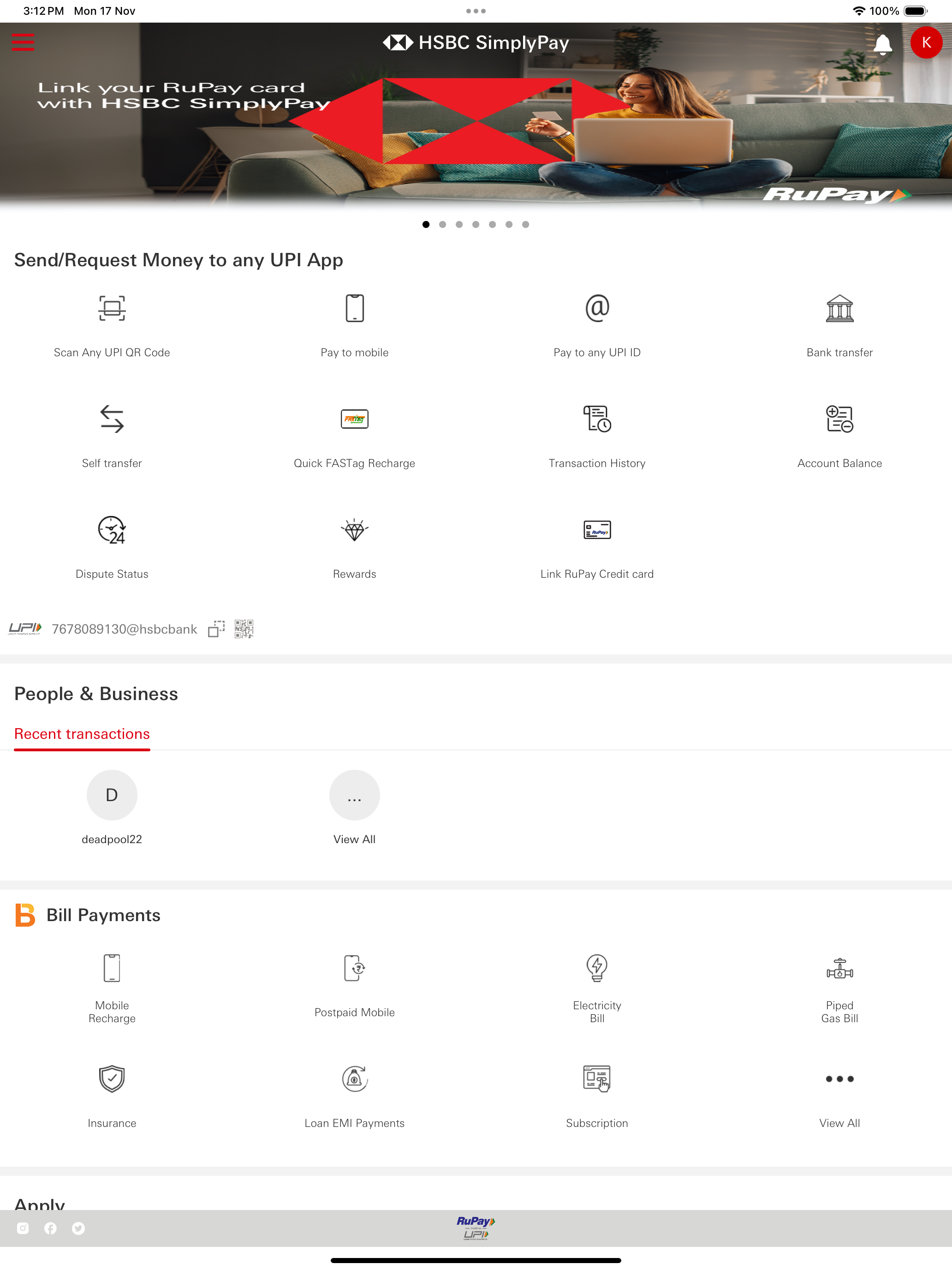 HSBC Simply Pay screenshot 7