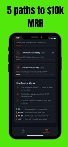 Micro-SaaS Idea Validator screenshot
