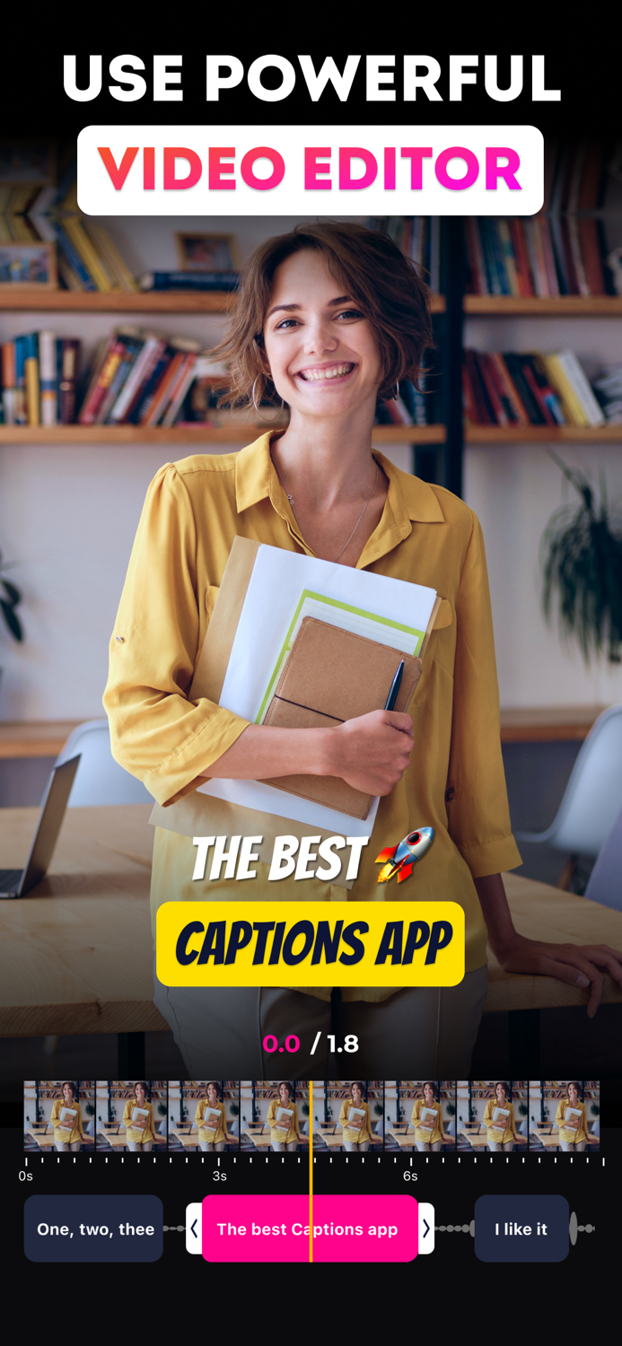 Captions for Video Caption Kit