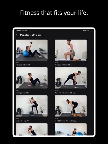 Move 365 with Steph iPad screenshot