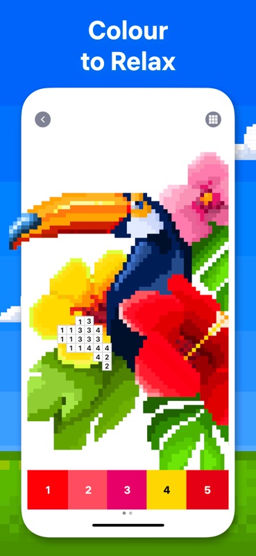 Pixel Art - Colour by Number screenshot 2