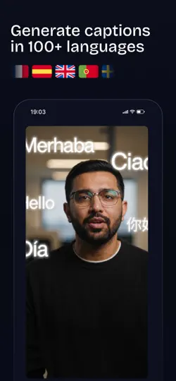 Captic: AI Captions Subtitles iPhone Ekran Görüntüsü 4