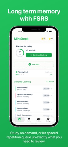 MintDeck: Flashcards & Quizzes Screenshot 4 of 10
