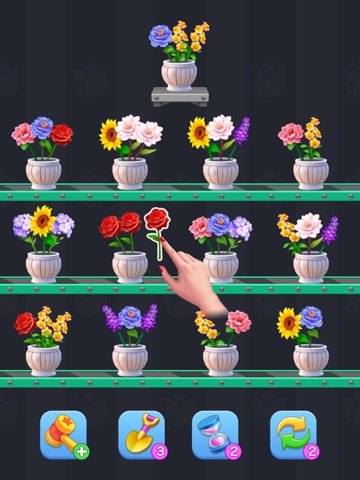 Blossom Sort® - Flower Games iPad screenshot