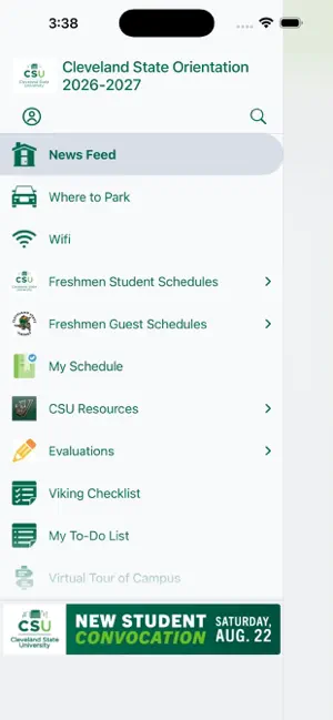 Cleveland State Orientation screenshot 2