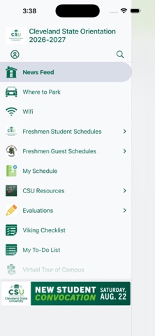 Cleveland State Orientation Screenshot 2 of 3