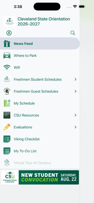 Cleveland State Orientation Screenshot 2 of 3
