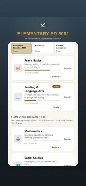 Praxis Practice Test 2026 screenshot 2