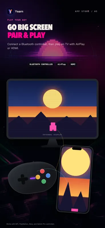 Yearn - Retro Game Emulator screenshot 5 of 5