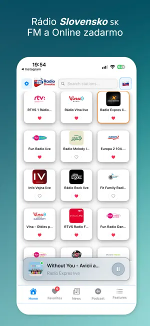 Rádio Slovensko FM Online screenshot 1