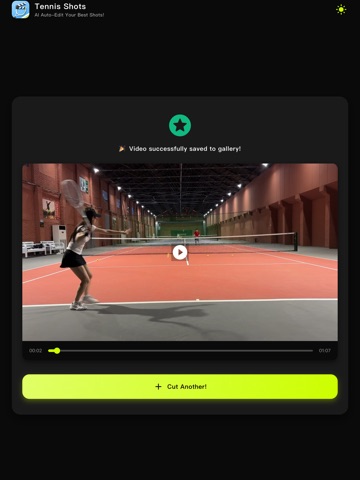 Tennis Shots iPad screenshot