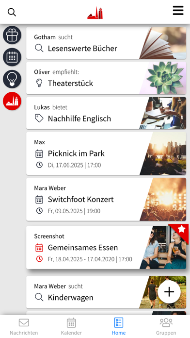 LaRa app screenshot