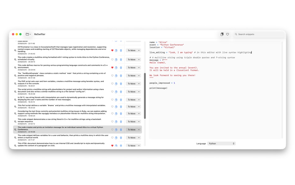 #4. Reswifter for Xcode (macOS) 作者: Jeffrey Bakker