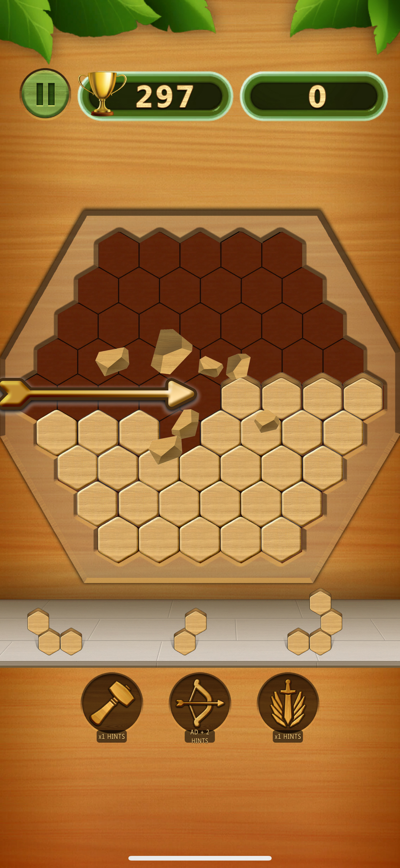 Hexa! Wood Block Puzzle 2026 screenshot 5