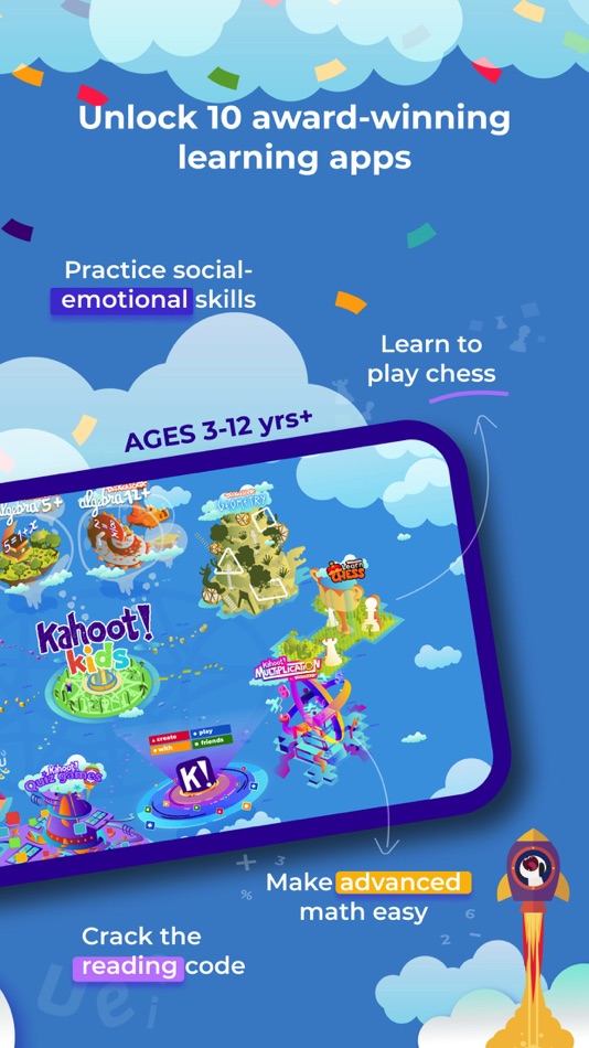 #2. Kahoot! Kids: Learn & Play (iOS) Podle: Kahoot ASA