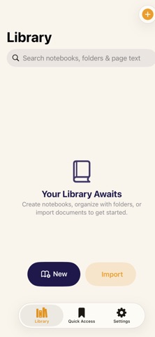 BlueNotess: AI Notes & PDF Screenshot 1 of 5