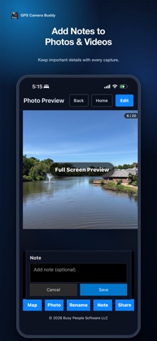 GPS Camera Buddy screenshot