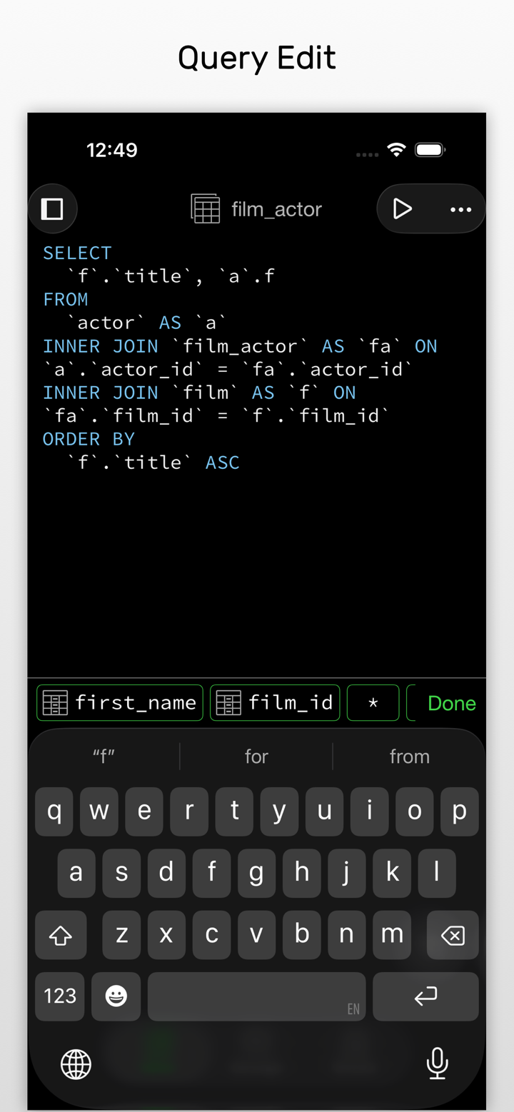 Navicat for MySQL screenshot 3