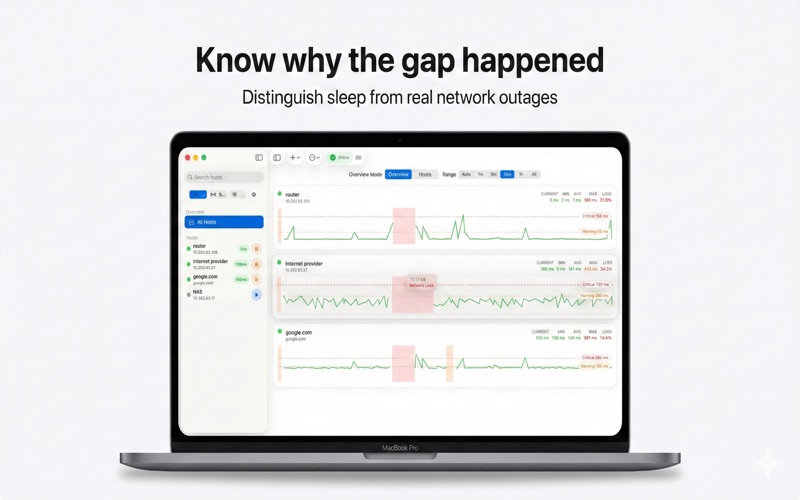 Net Ping Monitor：网络监控与测速 screenshot