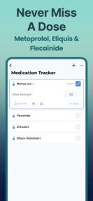 Atrial Fibrillation Tracker screenshot