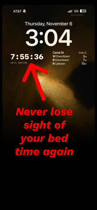 My Bedtime Widget Screenshot 1 of 3