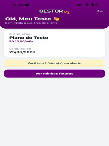 GestorV3 Cliente iPad screenshot