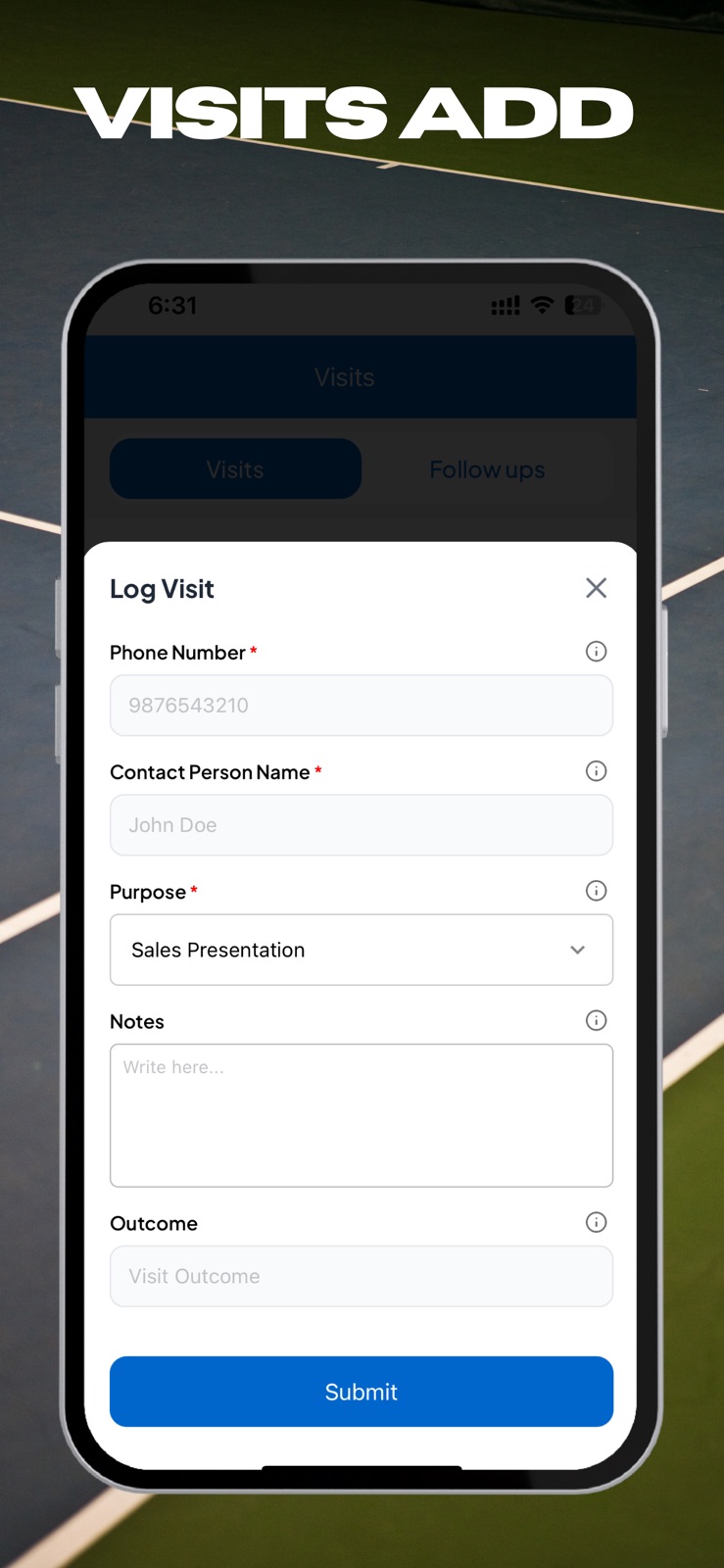Waves CRM iphone screenshot 3