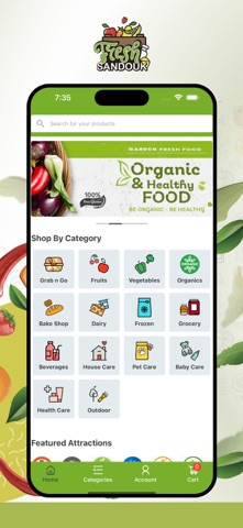 Fresh Sandouk Mobile App Screenshot 1 of 10