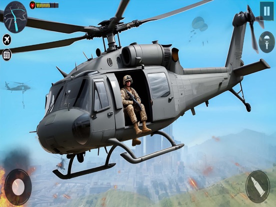 Screenshot #4 pour Army Helicopter Transport 3D