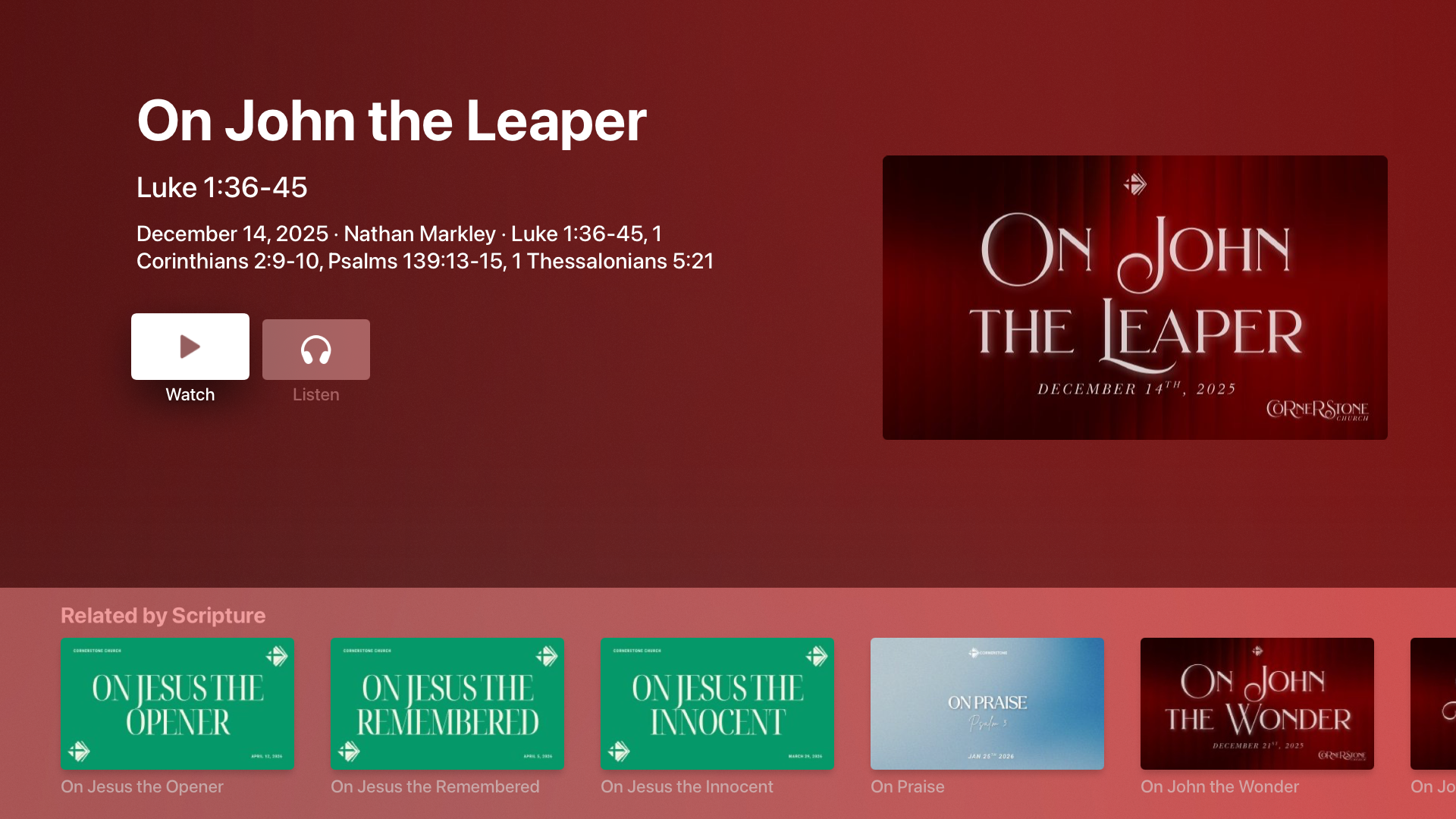 Cornerstone Church (Kansas) screenshot 9