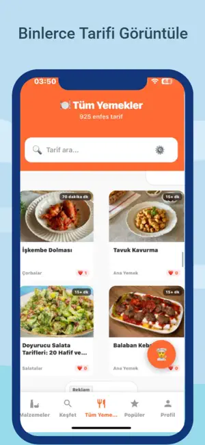 YemekBul - Tarif & Sosyal screenshot 3