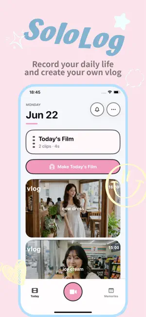 SoloLog: Setlog & Vlog screenshot 1