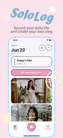 SoloLog: Setlog & Vlog Screenshot 1 of 6