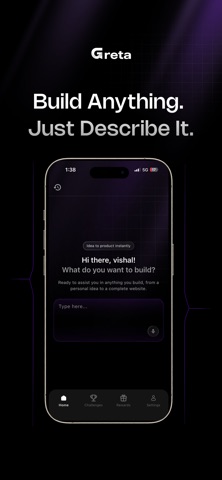 Greta AI iPhone screenshot
