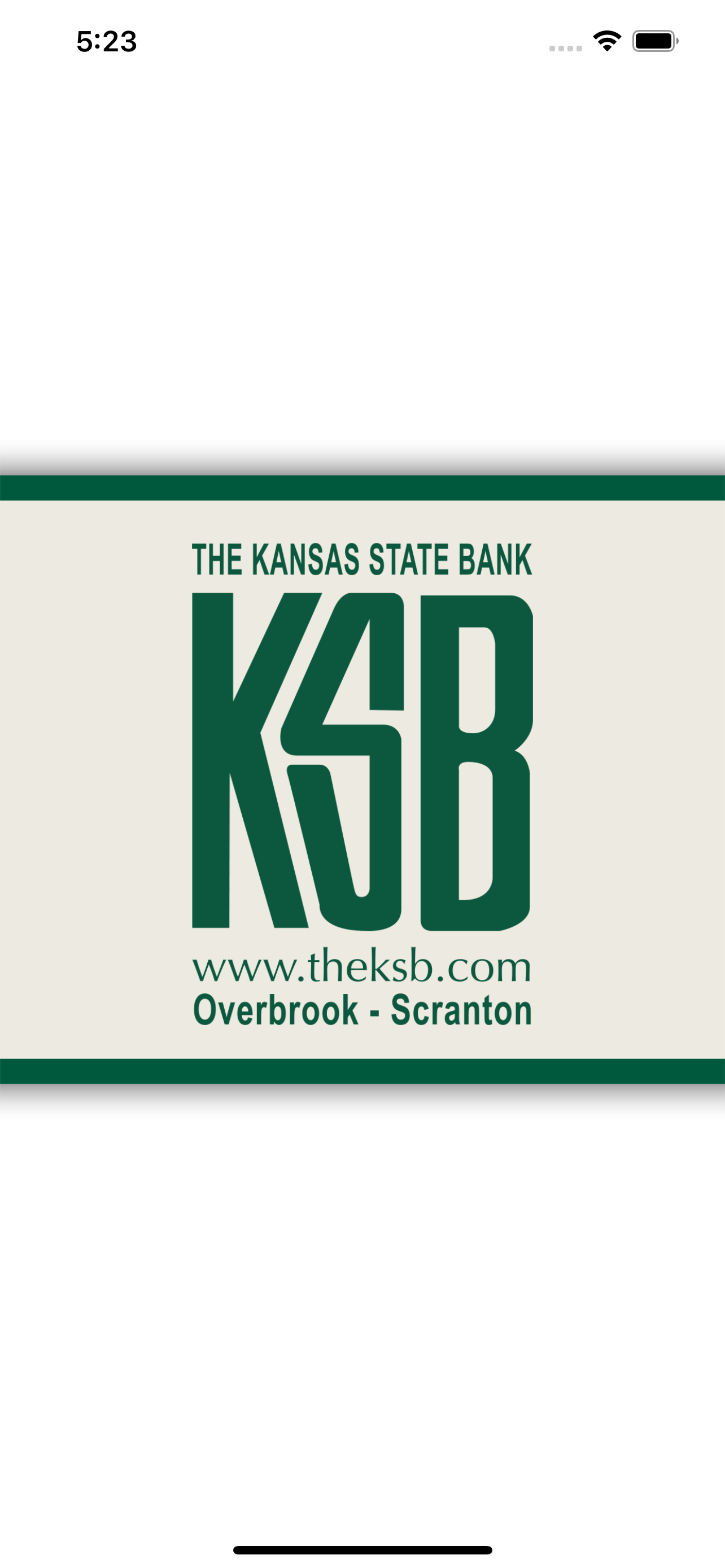 Kansas State Bank – Overbrook