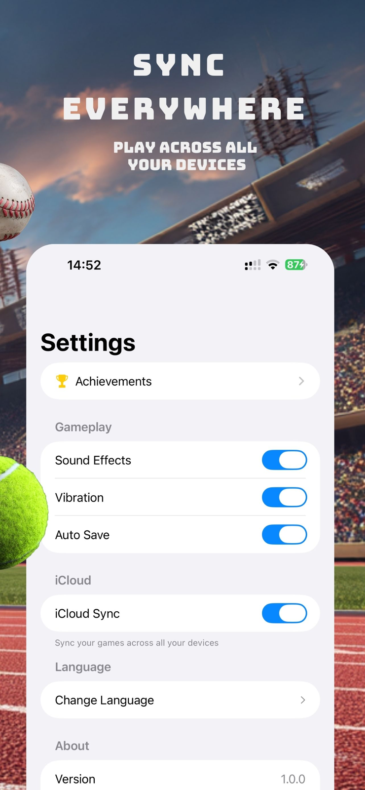 App screenshot
