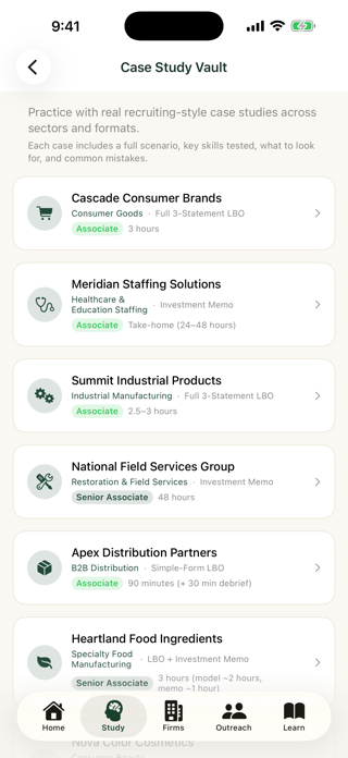 PEPath: Private Equity Prep Screenshot 8 of 10