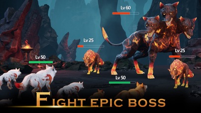 Wolf Game: Wild Animal Wars Screenshot