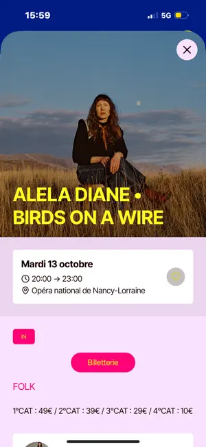 Nancy Jazz Pulsations 2026 screenshot 3