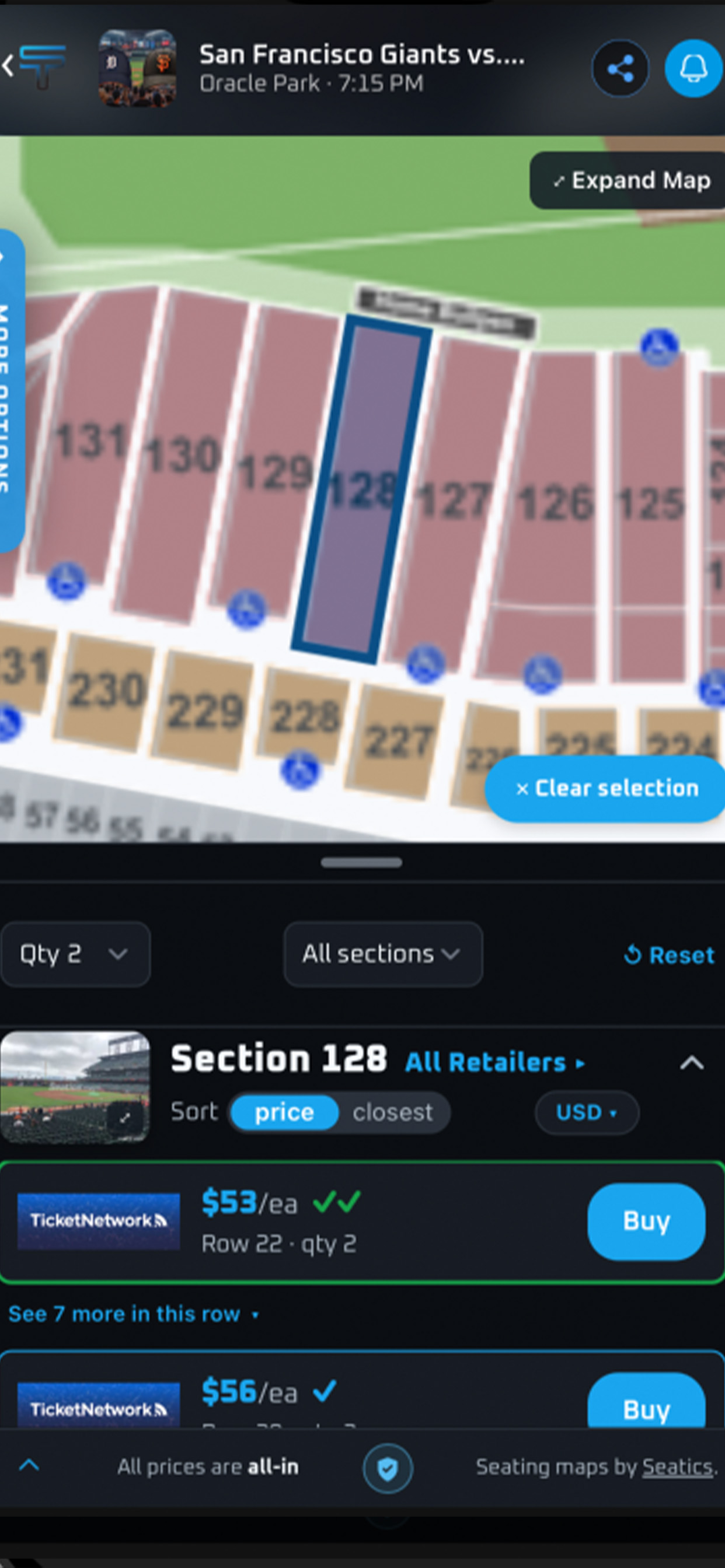 TixScape: Compare Tickets screenshot 5