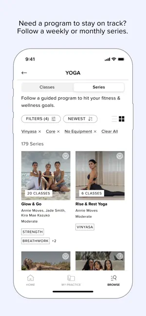 ALO Wellness Club iPhone screenshot 6